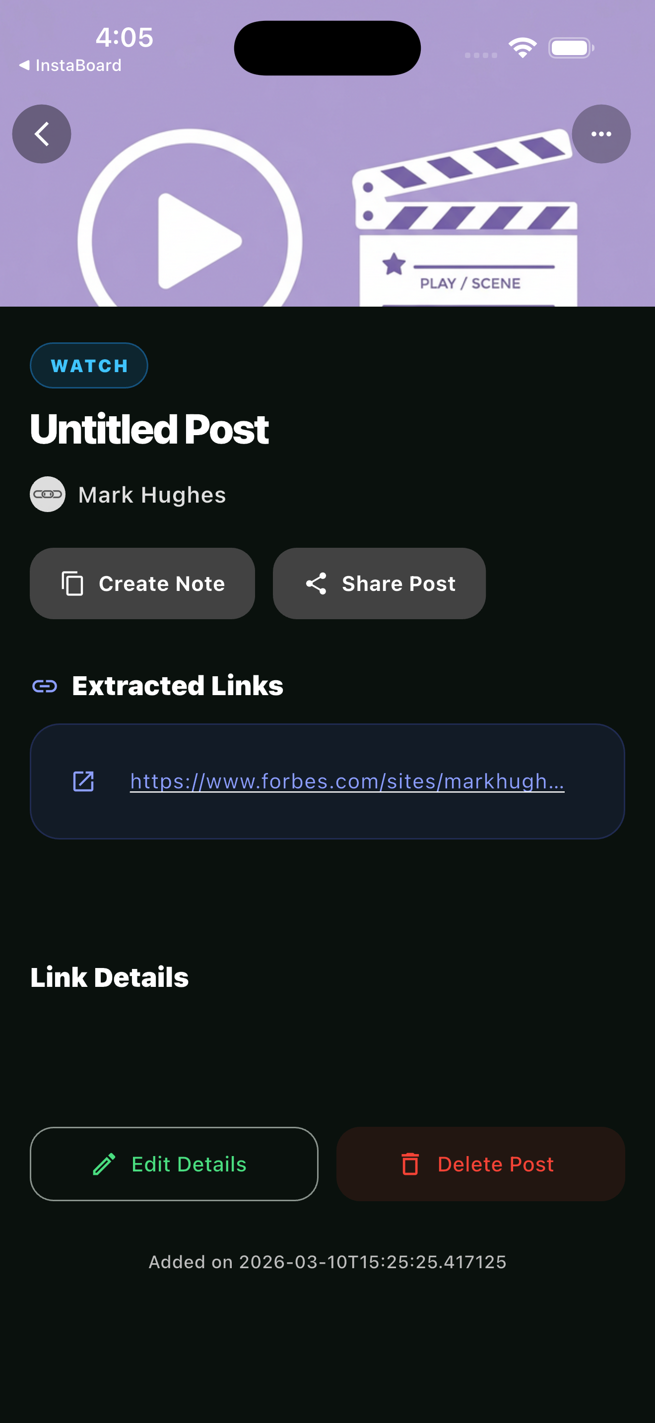 InstaBoard App Preview 5